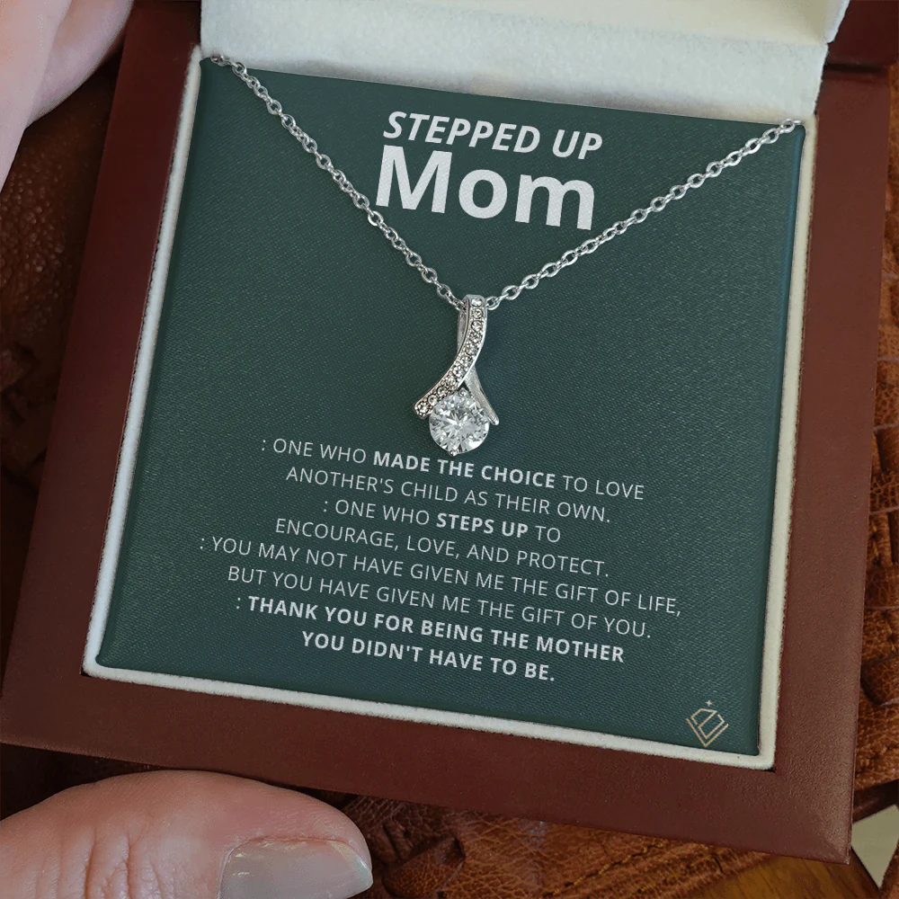 Stepped Up Mom Gift - Alluring Necklace - Image 4