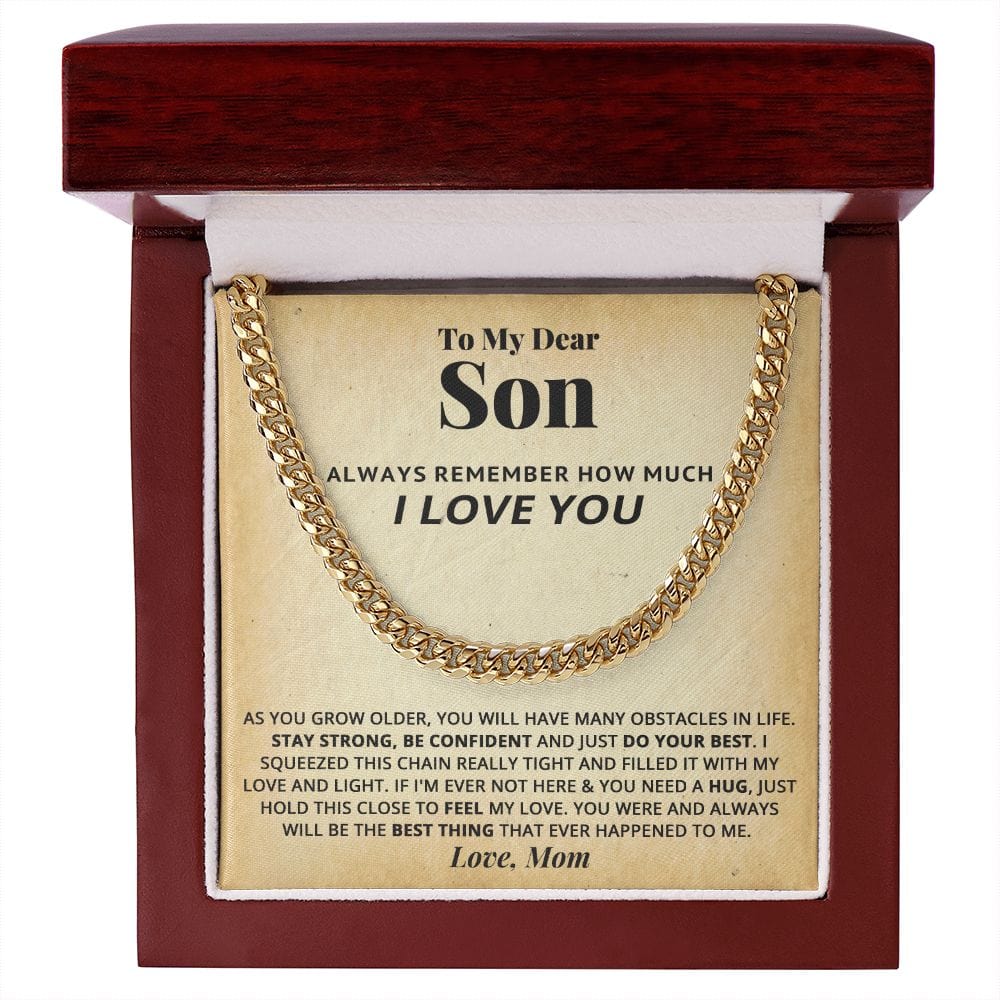 [ALMOST SOLD OUT] Son - Confident - Cuban Link Chain - Image 12