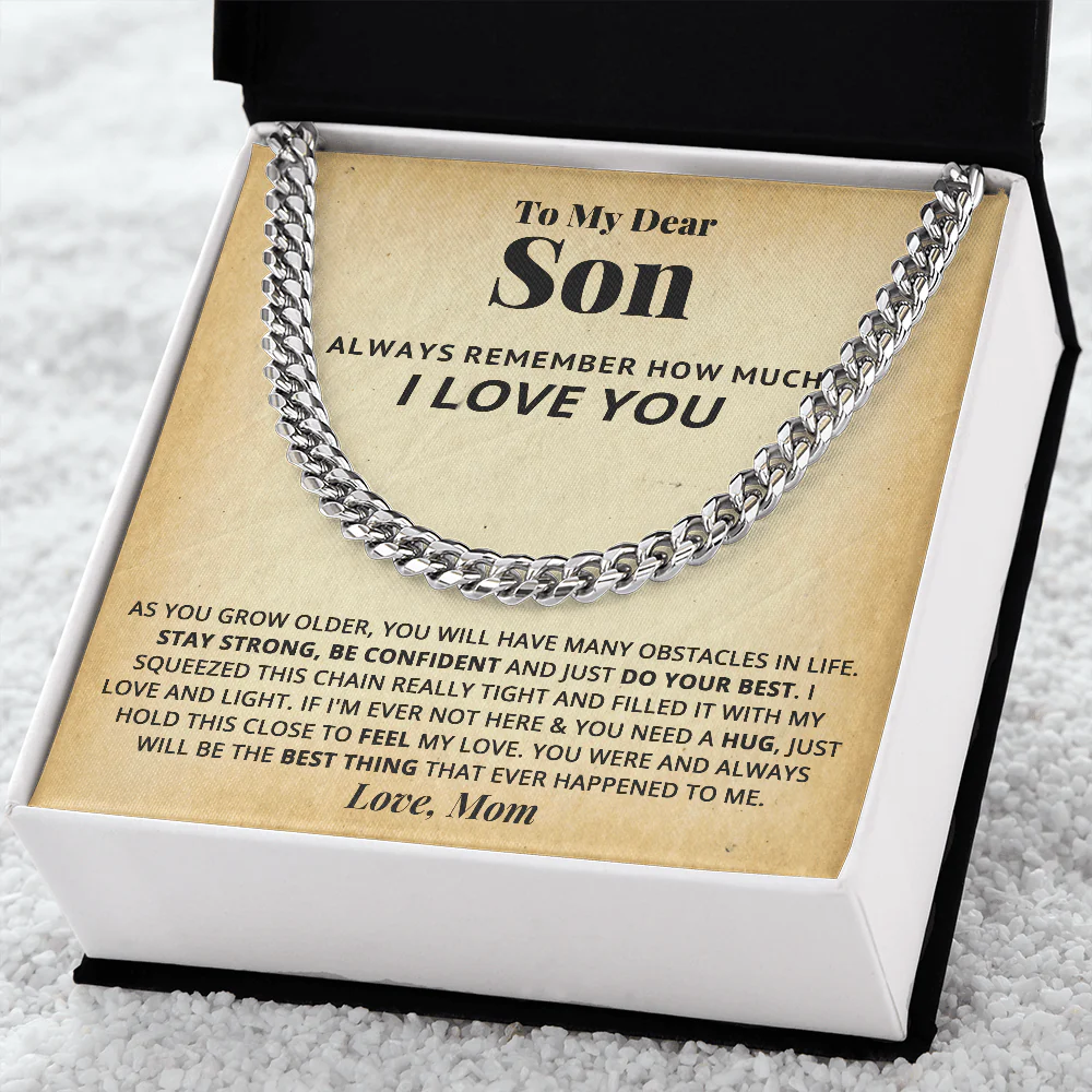 [ALMOST SOLD OUT] Son - Confident - Cuban Link Chain - Image 3