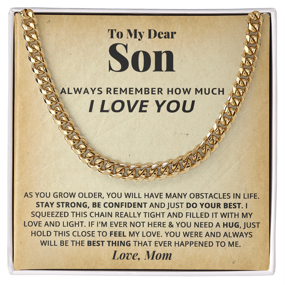 [ALMOST SOLD OUT] Son - Confident - Cuban Link Chain - Image 6