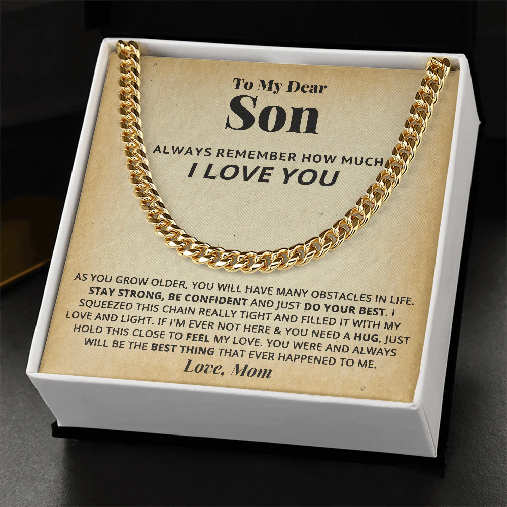 [ALMOST SOLD OUT] Son - Confident - Cuban Link Chain - Image 8