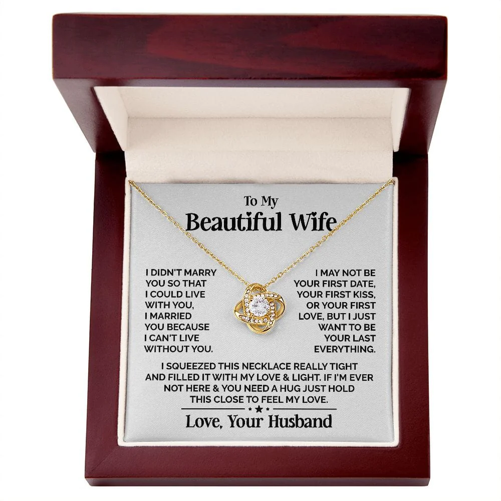 Vesta Knot Necklace - Beautiful Wife - Image 4