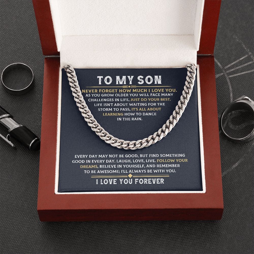 [ALMOST SOLD OUT] Cuban Link Chain - My Son - Follow Your Dreams - Image 7