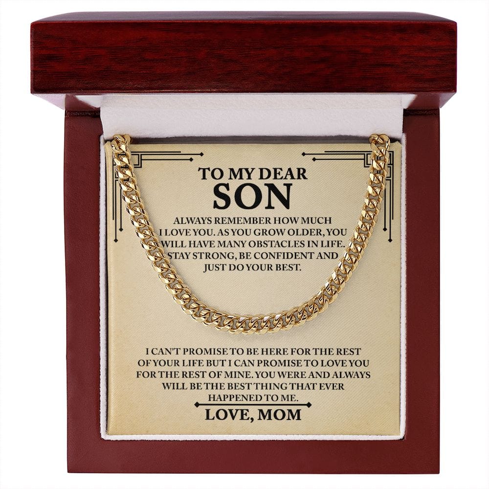 [ALMOST SOLD OUT] Cuban Link Chain - Son - Be Confident - Image 12