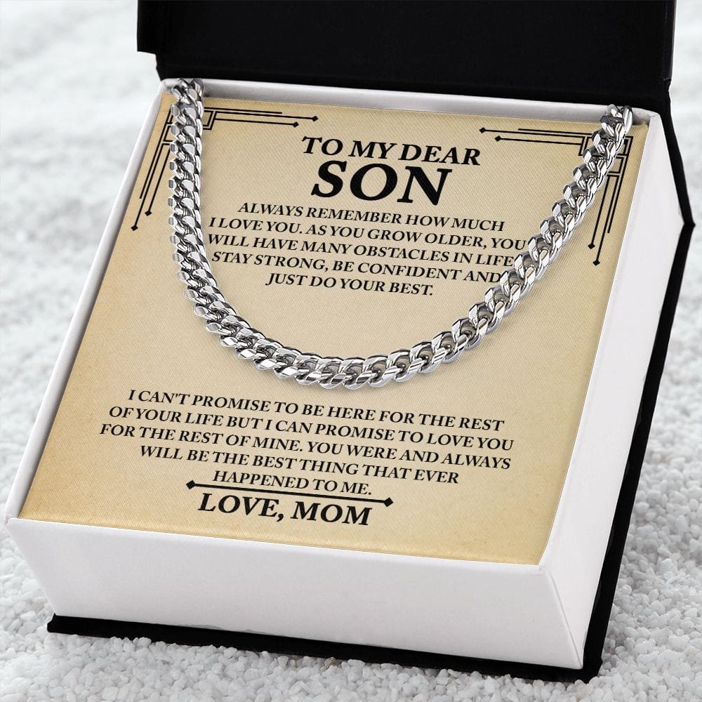 [ALMOST SOLD OUT] Cuban Link Chain - Son - Be Confident - Image 3