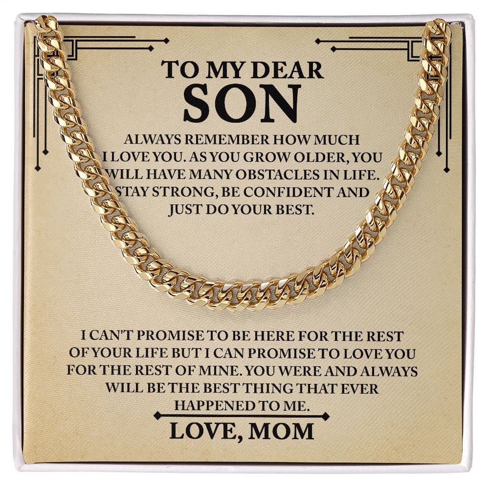 [ALMOST SOLD OUT] Cuban Link Chain - Son - Be Confident - Image 6