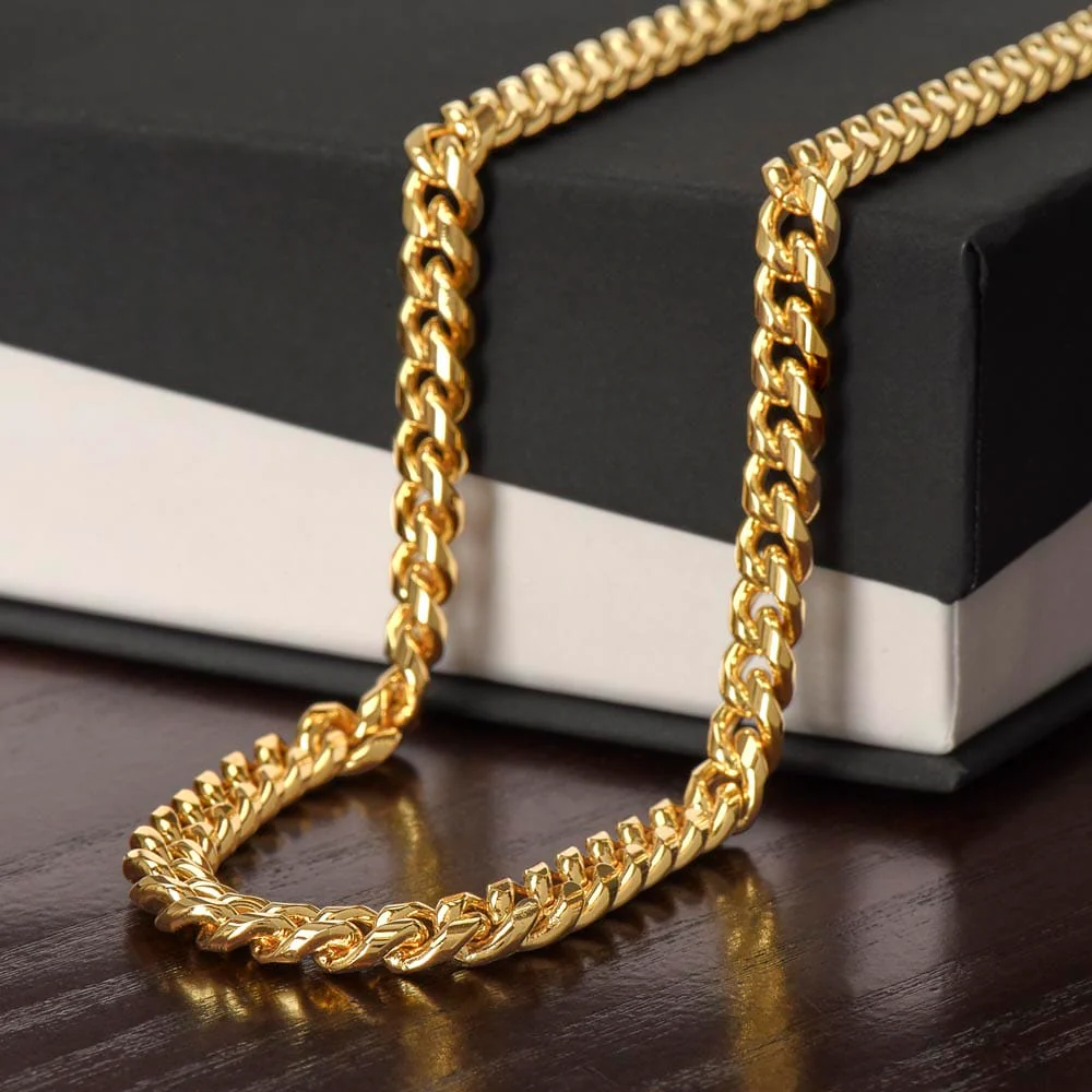 [ALMOST SOLD OUT] Cuban Link Chain - Son - Be Confident - Image 9