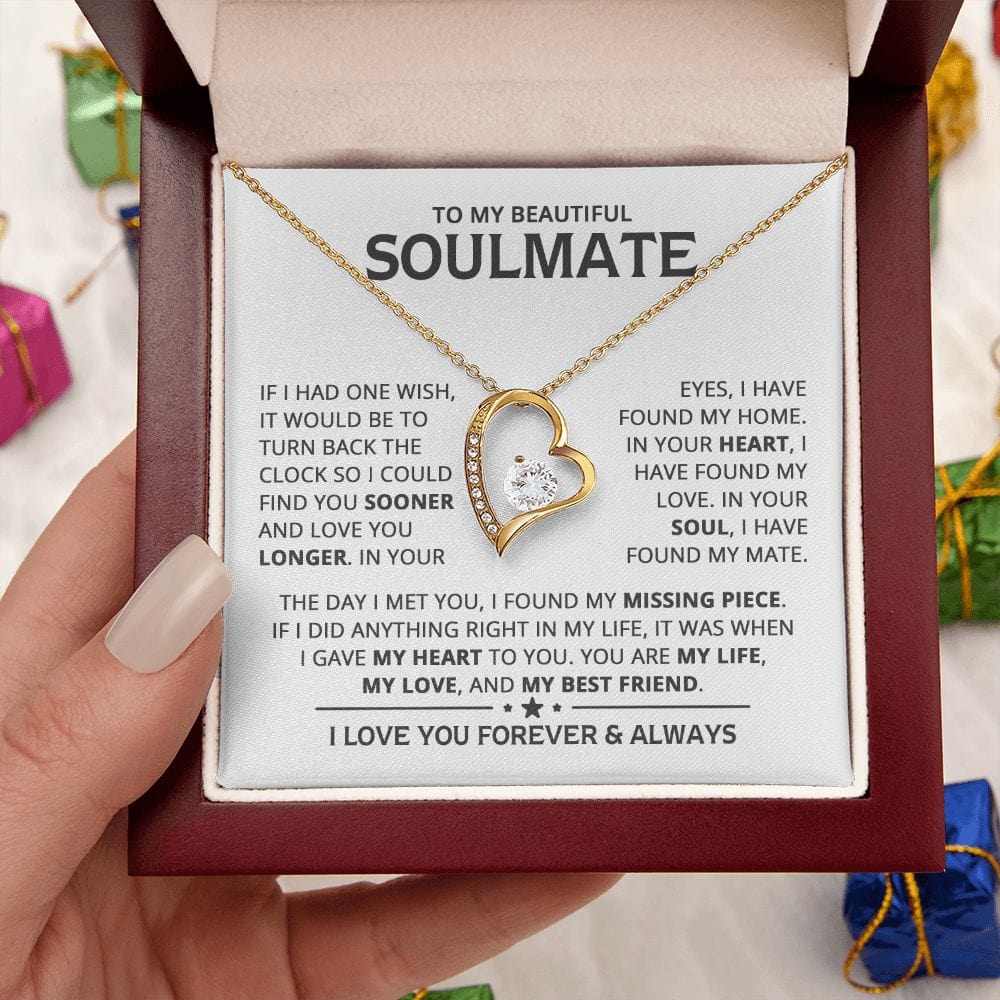 ZIAVIA | My Beautiful Soulmate | Heart Necklace | - Image 10