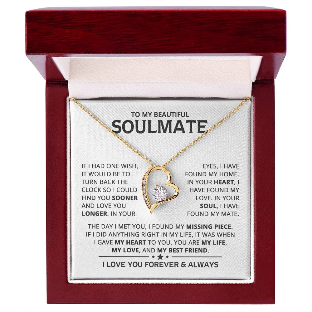 ZIAVIA | My Beautiful Soulmate | Heart Necklace | - Image 8