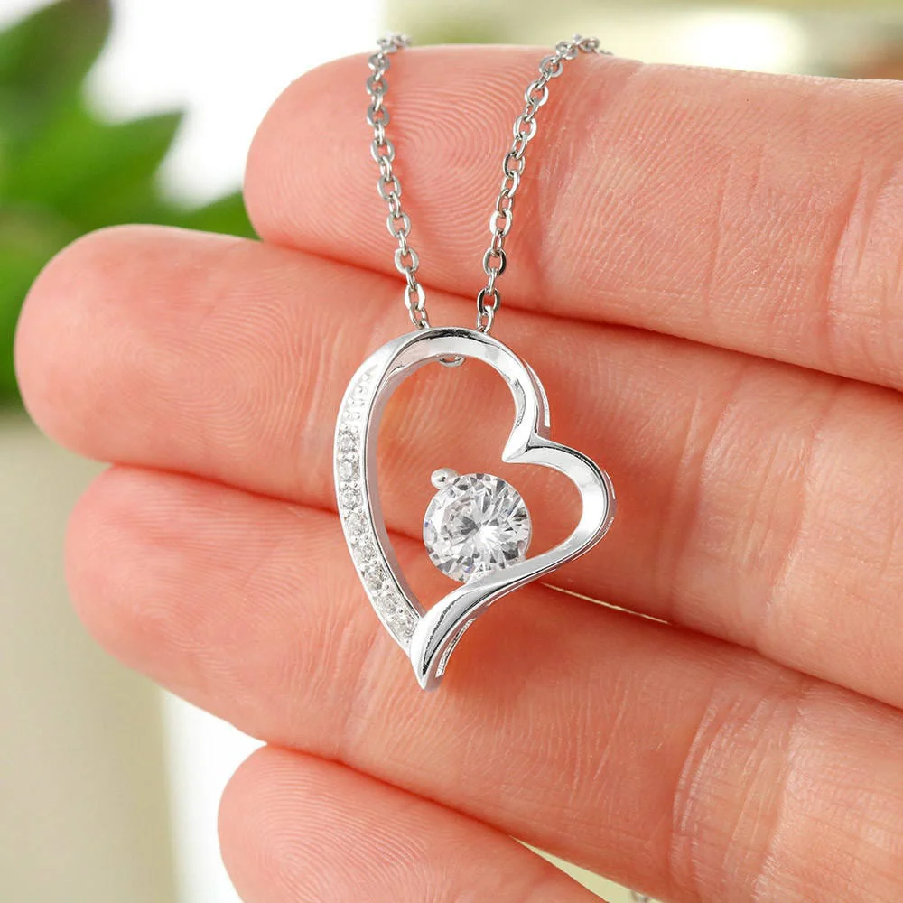 Mother's Day Gift from Daughter | My Loving Mom | Heart Necklace - Image 3