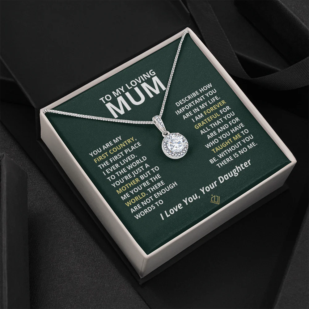 Mother's Day Gift from Daughter - First Country - Eternal Hope Necklace - Image 4