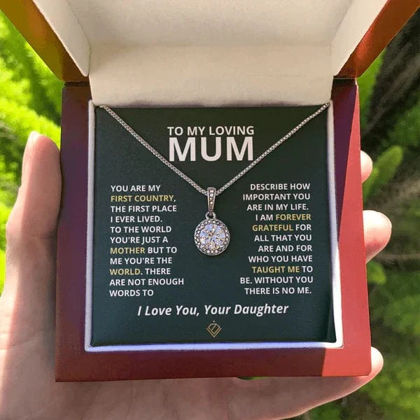 Mother's Day Gift from Daughter - First Country - Eternal Hope Necklace - Image 8