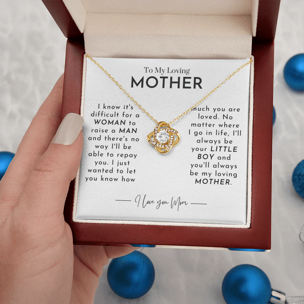 Mother's Day Gift from Son | Loving Mother | Vesta Knot Necklace - Image 11