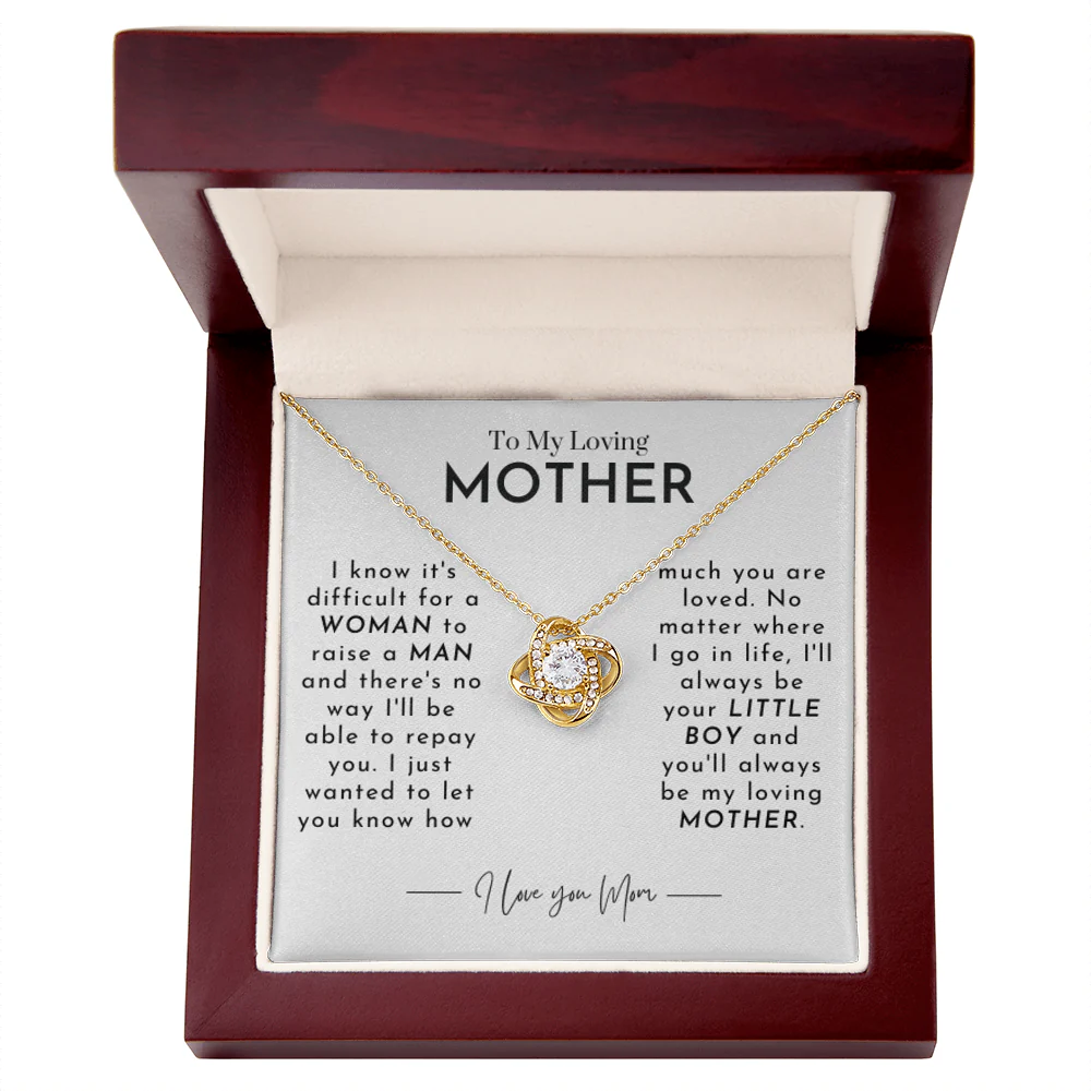 Mother's Day Gift from Son | Loving Mother | Vesta Knot Necklace - Image 18
