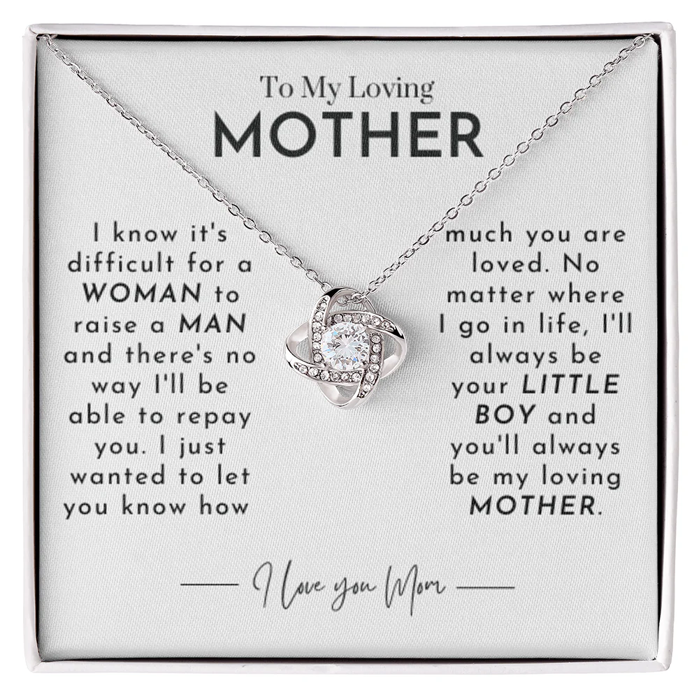 Mother's Day Gift from Son | Loving Mother | Vesta Knot Necklace - Image 21