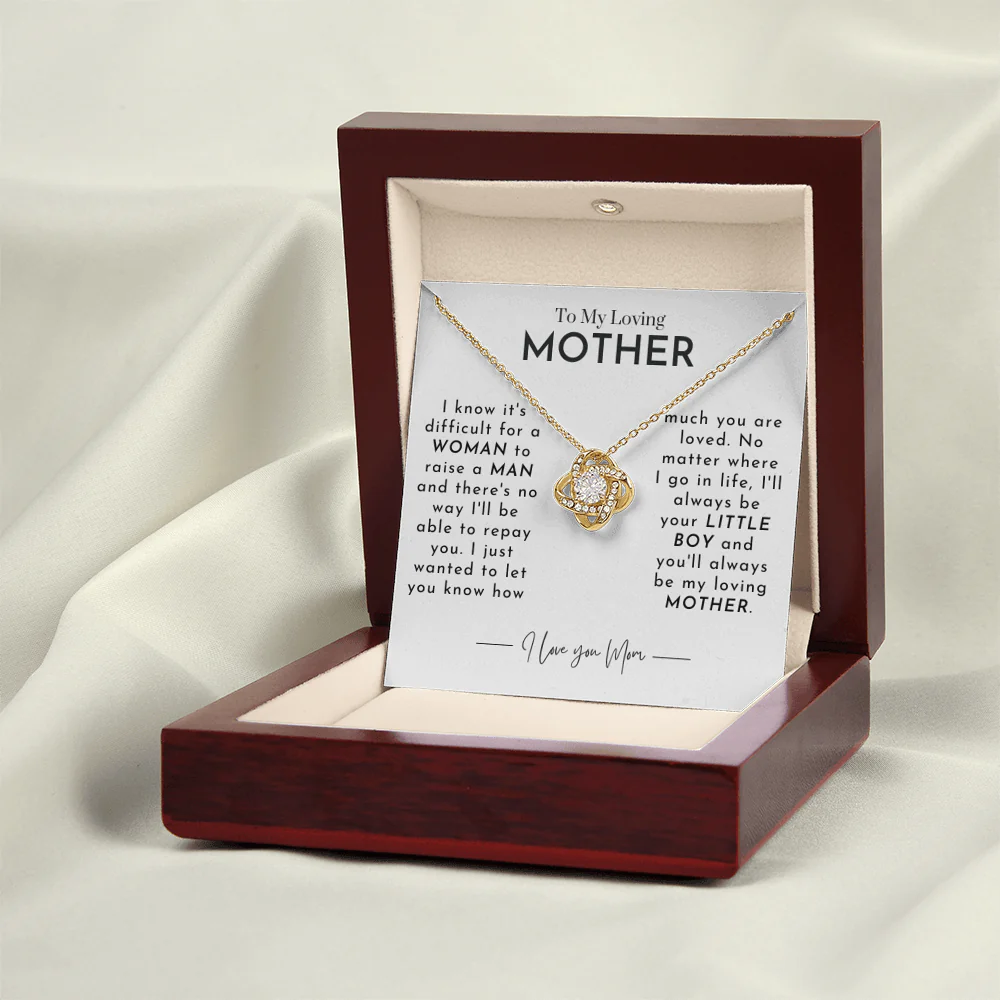 Mother's Day Gift from Son | Loving Mother | Vesta Knot Necklace - Image 9