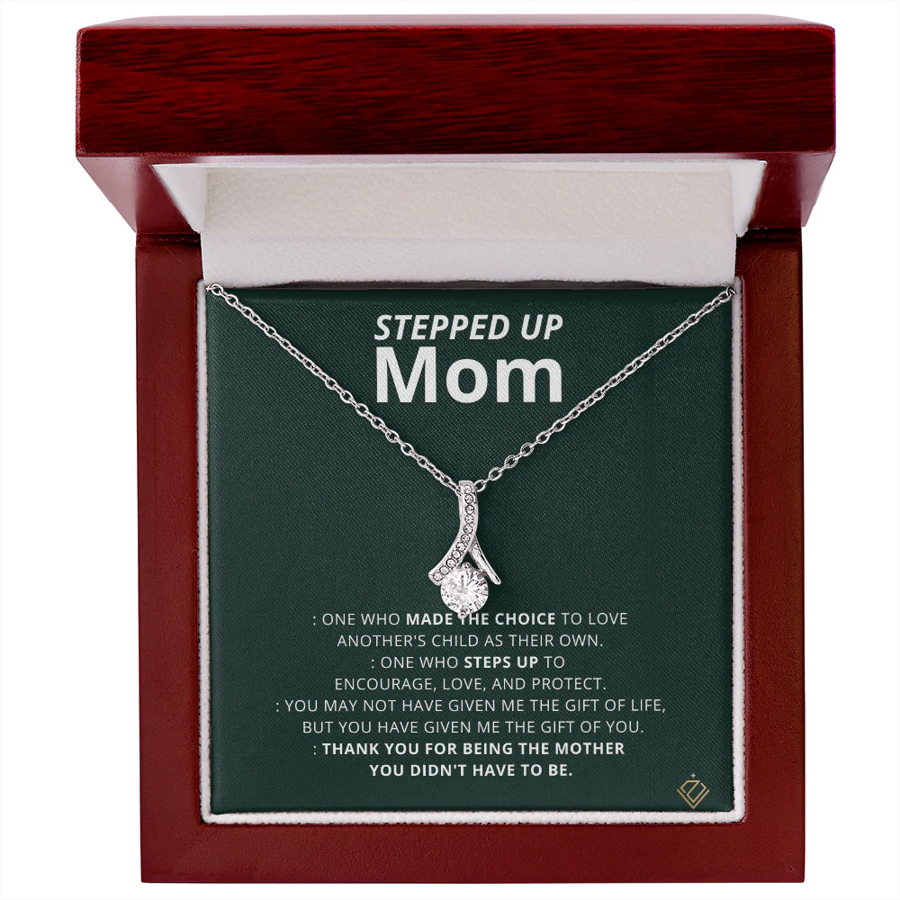 Mother's Day Gift | Stepped Up Mom | Alluring Necklace - Image 3