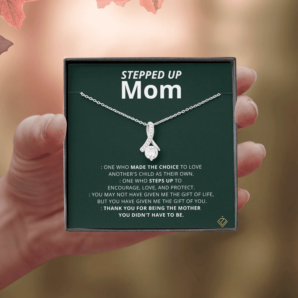 Mother's Day Gift | Stepped Up Mom | Alluring Necklace - Image 5