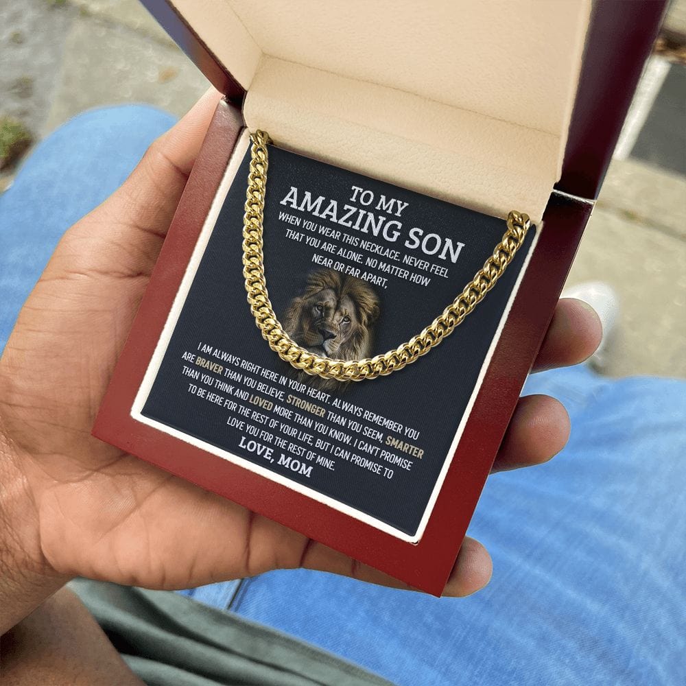 [Almost Sold Out] My Amazing Son | ZIAVIA Cuban Chain | - Image 10