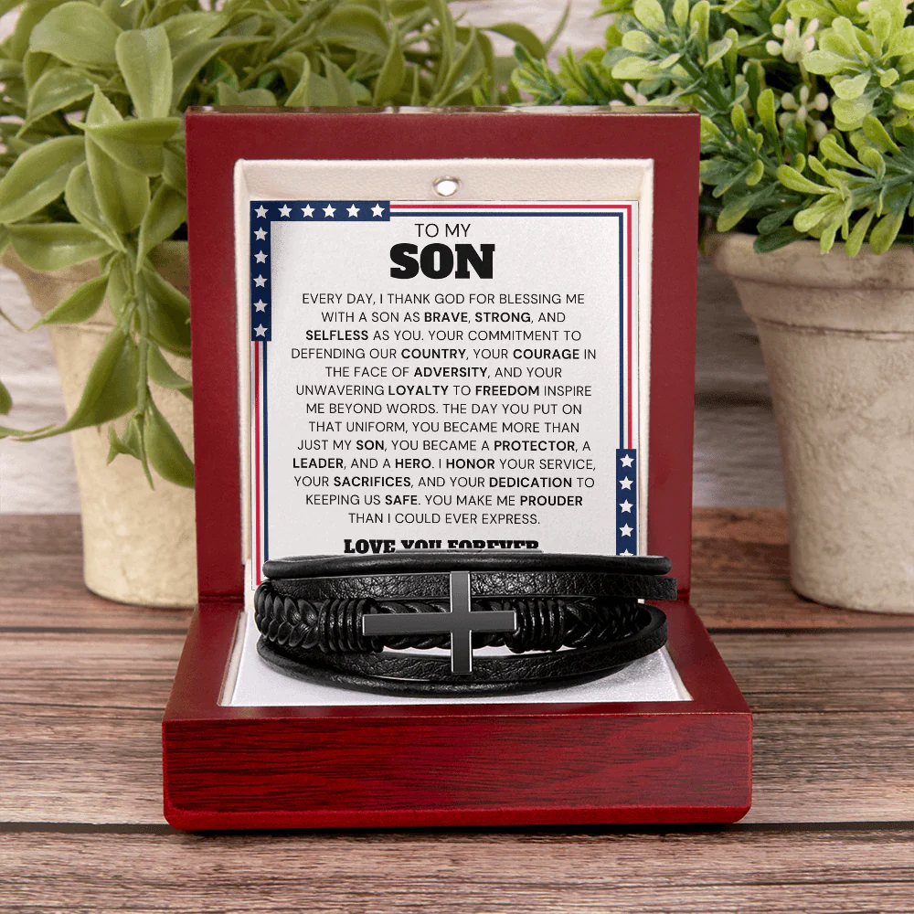 ZIAVIA  |  Cross Bracelet  |  Son Your Courage - Image 14