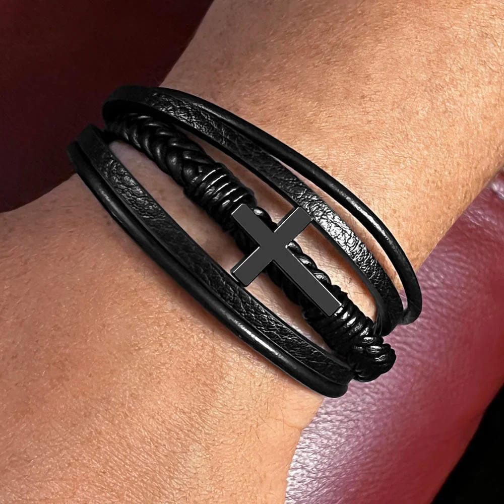 ZIAVIA  |  Cross Bracelet  |  Son Your Courage - Image 8