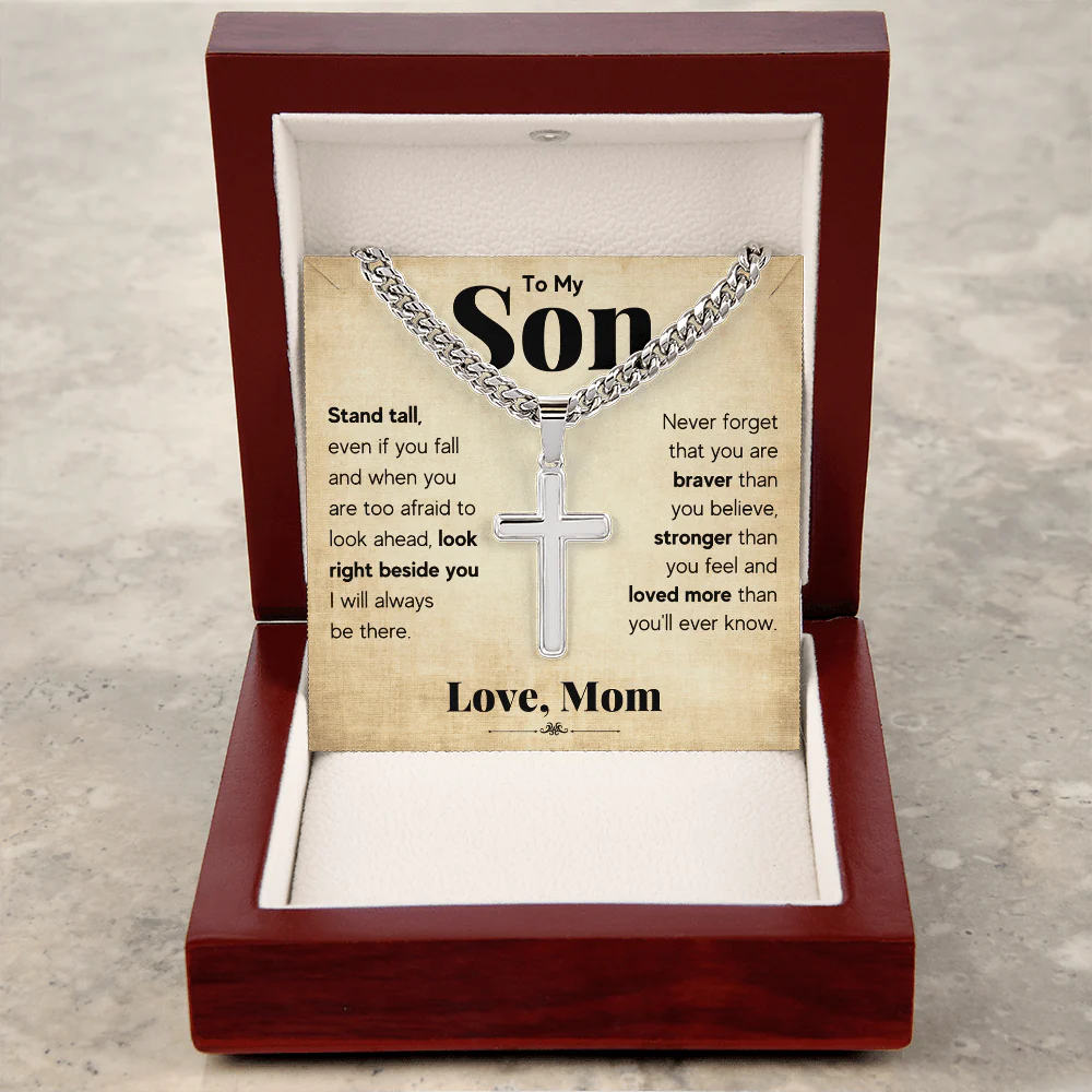 ZIAVIA  |  Cross Necklace  |  Son Stand Tall - Image 3