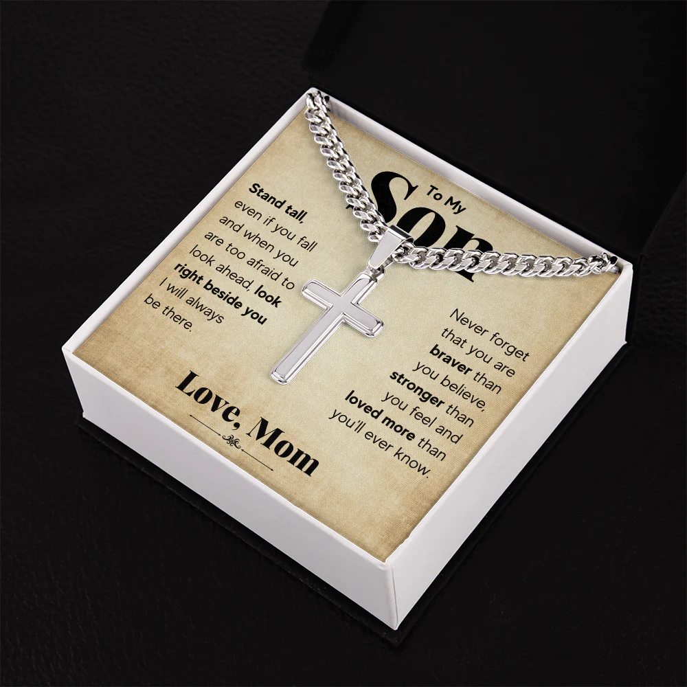 ZIAVIA  |  Cross Necklace  |  Son Stand Tall - Image 5