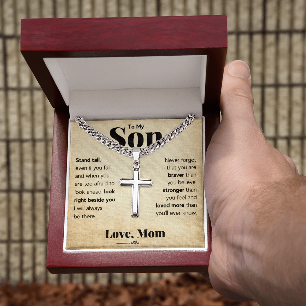 ZIAVIA  |  Cross Necklace  |  Son Stand Tall - Image 7