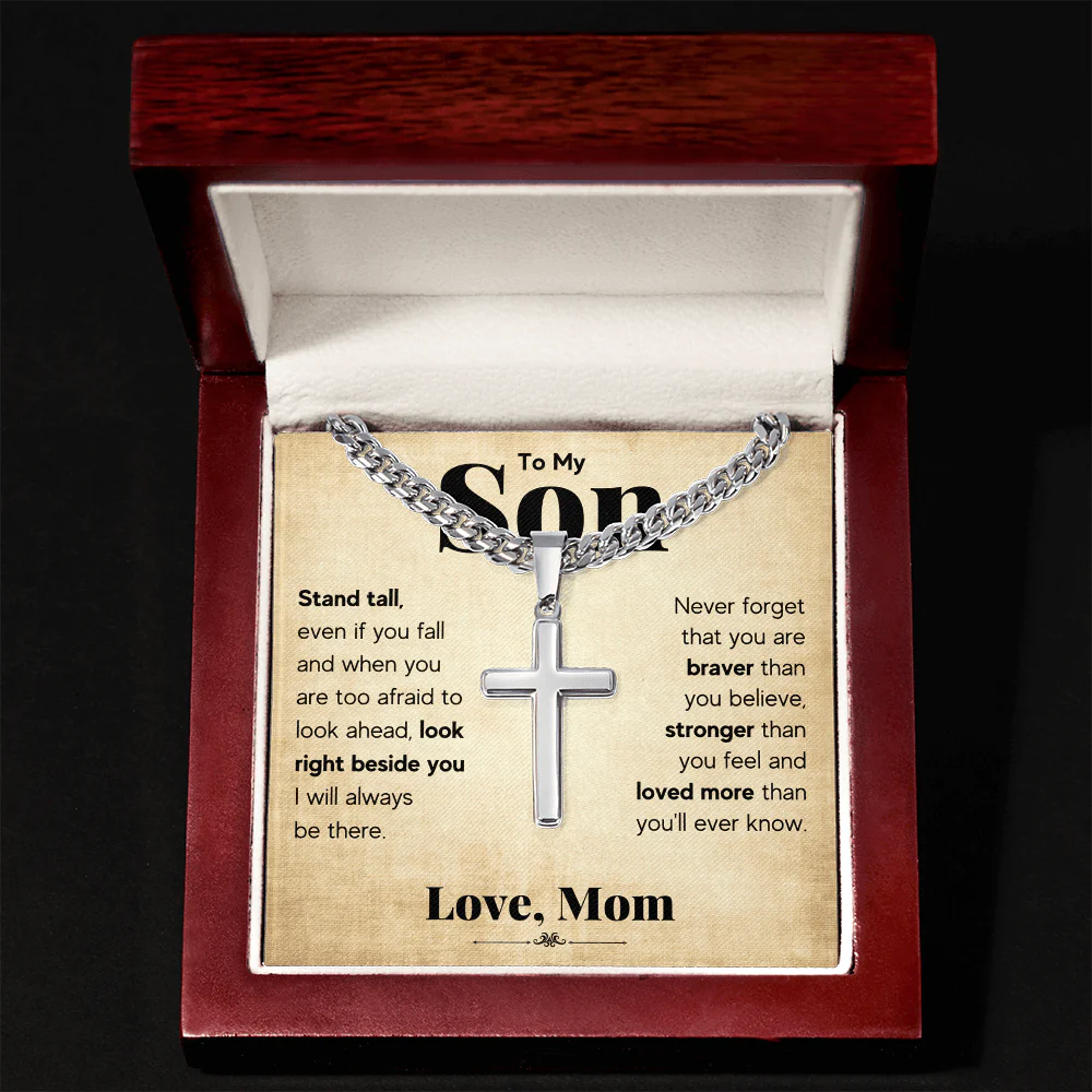 ZIAVIA  |  Cross Necklace  |  Son Stand Tall - Image 8