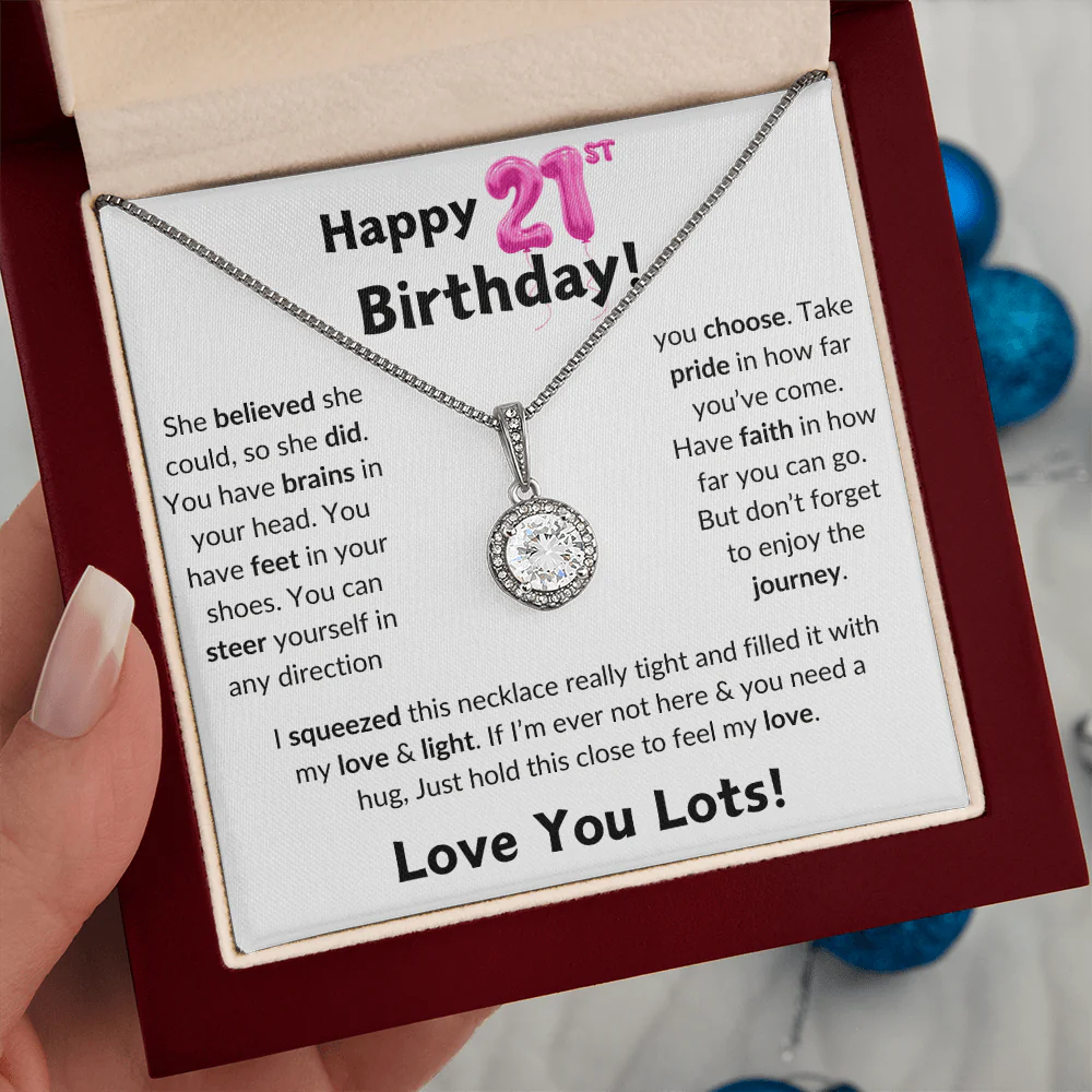 ZIAVIA  |  Cushion Star Necklace  |  21st Birthday - Image 7