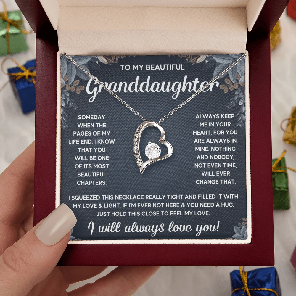 ZIAVIA  |  Heart Necklace  |  Beautiful Granddaughter - Image 11