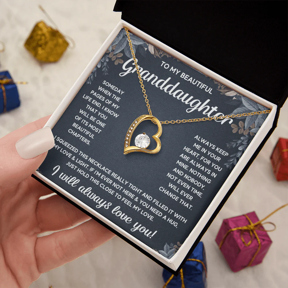 ZIAVIA  |  Heart Necklace  |  Beautiful Granddaughter - Image 8