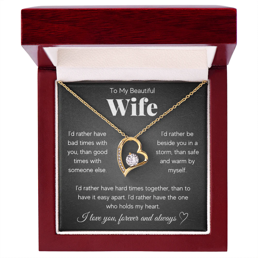ZIAVIA  |  Heart Necklace  |  Wife I'd Rather - Image 4