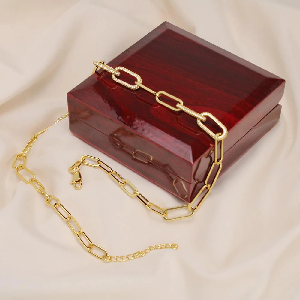 ZIAVIA  |  Signature Paperclip Necklace  |  My Love - Image 6