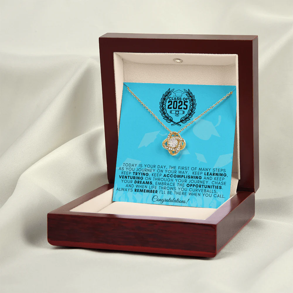 ZIAVIA  |  Vesta Knot Necklace  | Graduation 2025 - Image 13