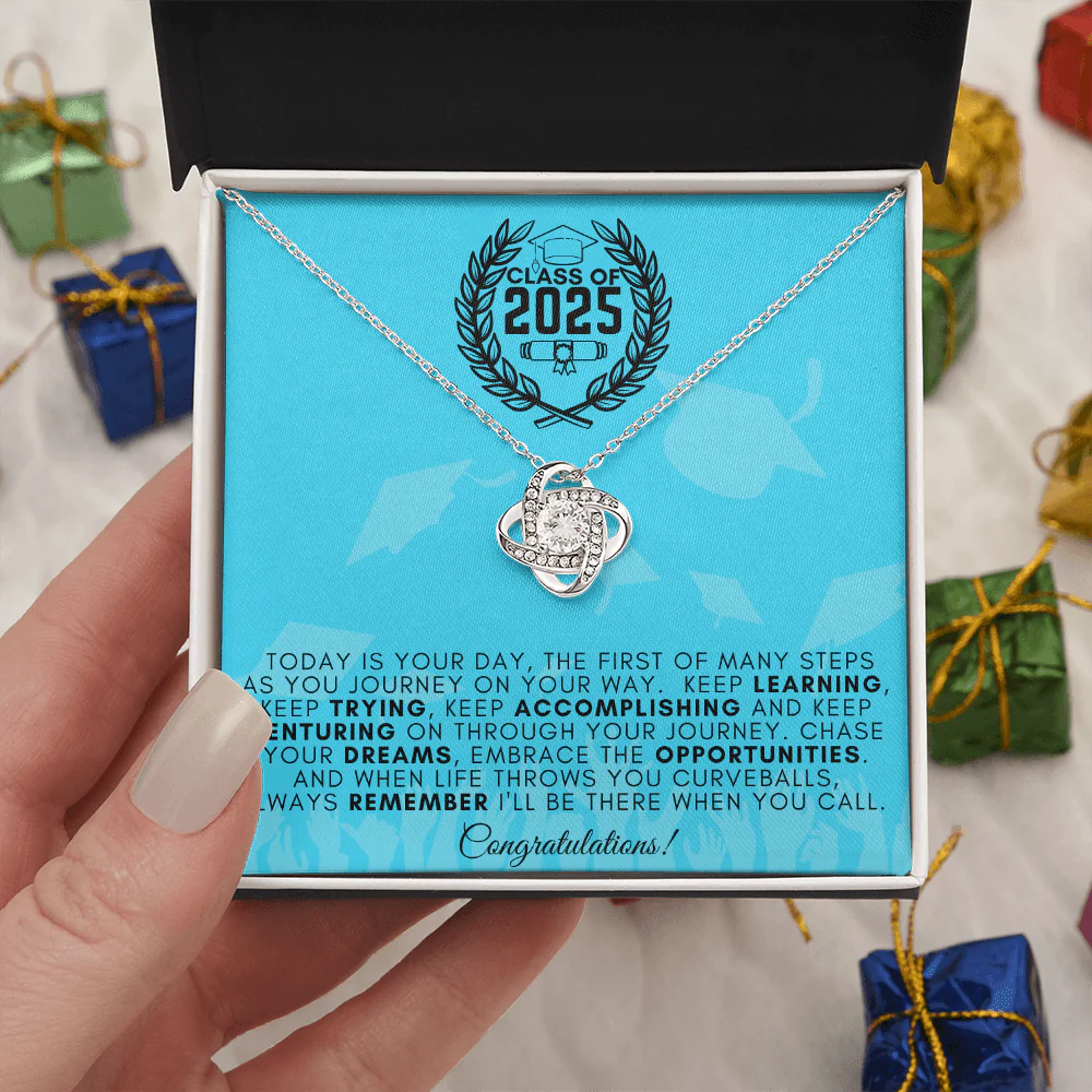 ZIAVIA  |  Vesta Knot Necklace  | Graduation 2025 - Image 16