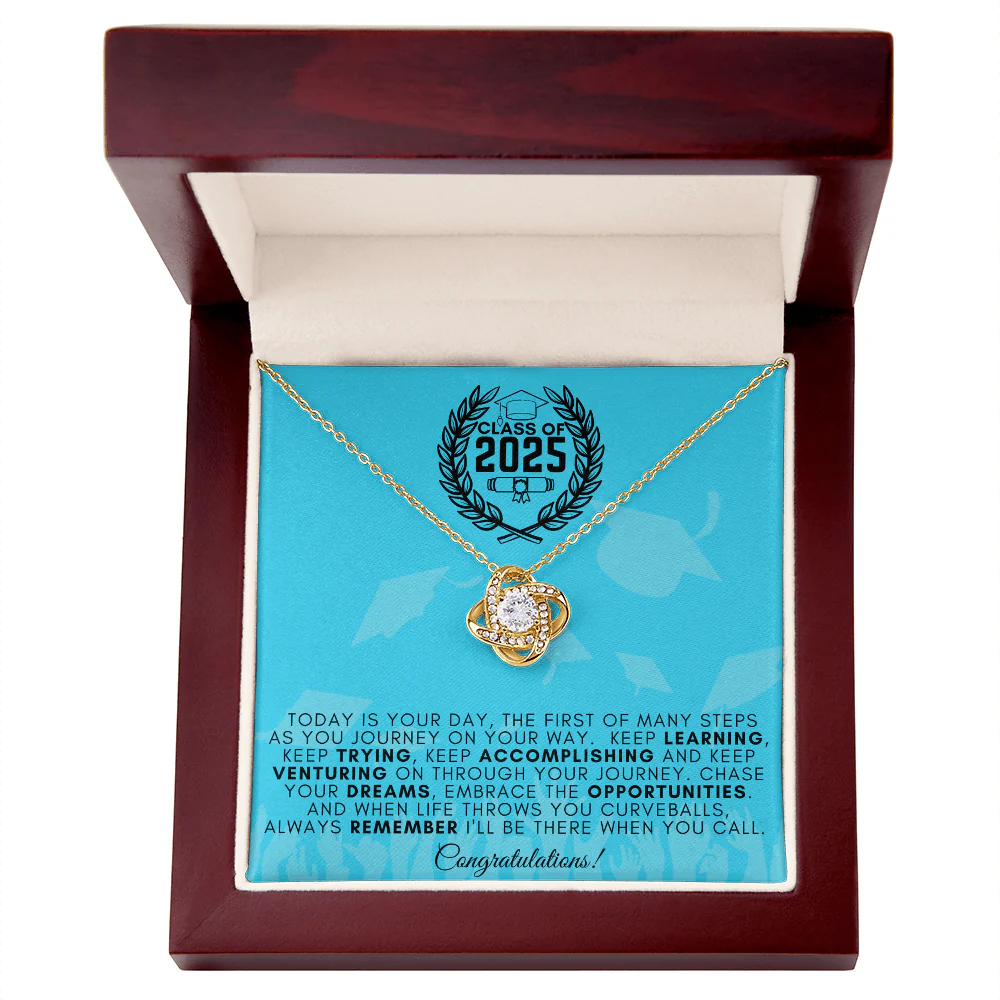 ZIAVIA  |  Vesta Knot Necklace  | Graduation 2025 - Image 4