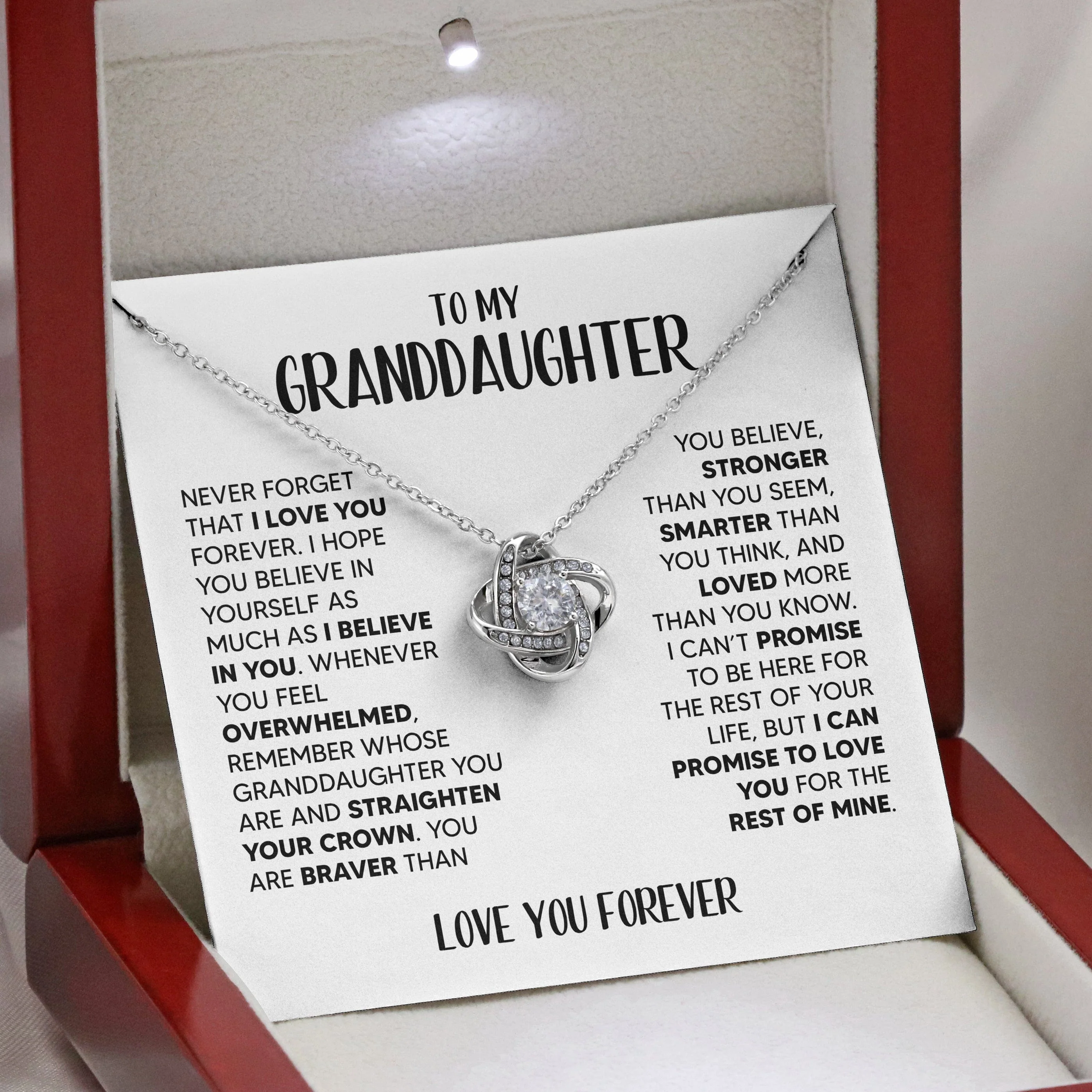 ZIAVIA  |  Vesta Knot Necklace  |  Granddaughter - Image 16