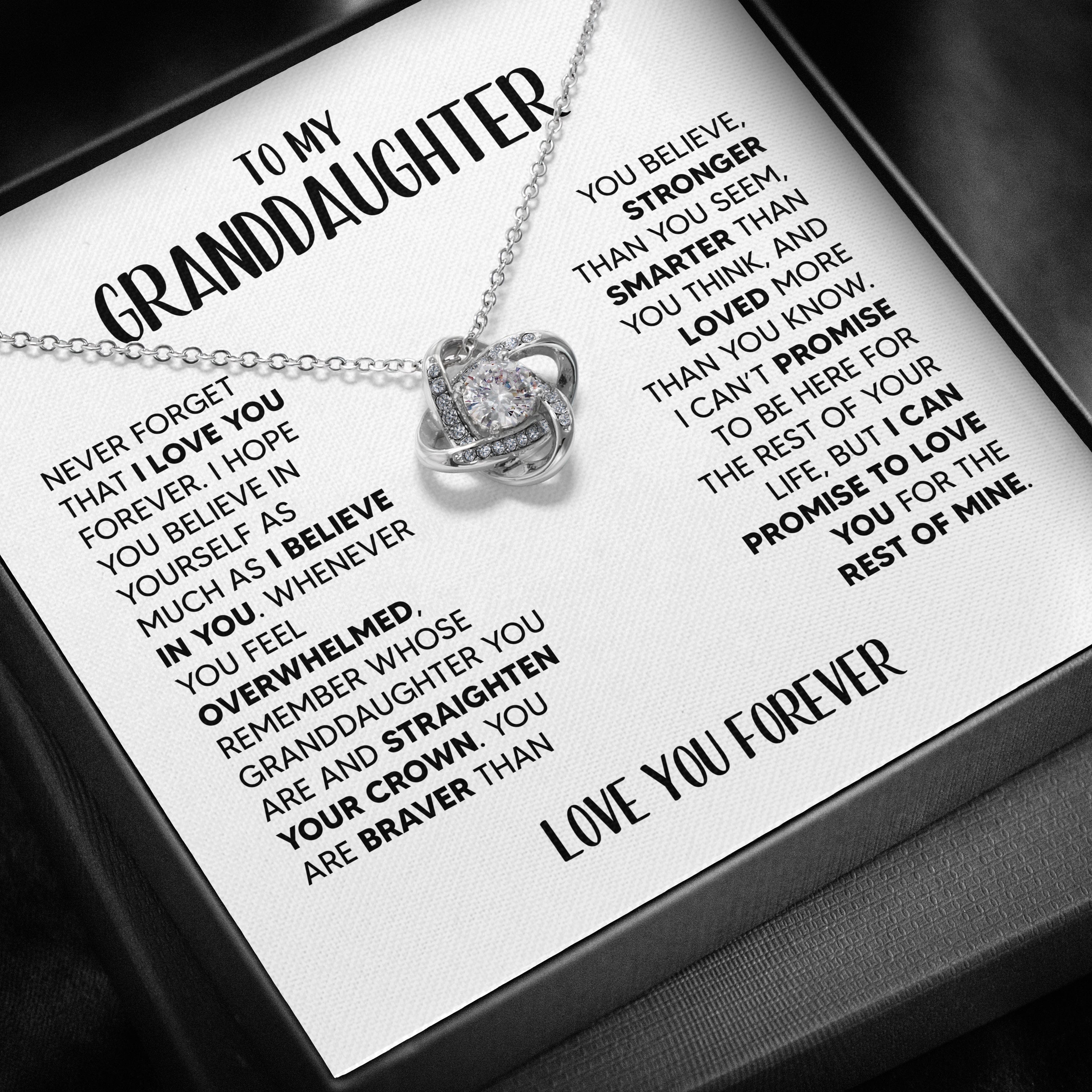 ZIAVIA  |  Vesta Knot Necklace  |  Granddaughter - Image 17