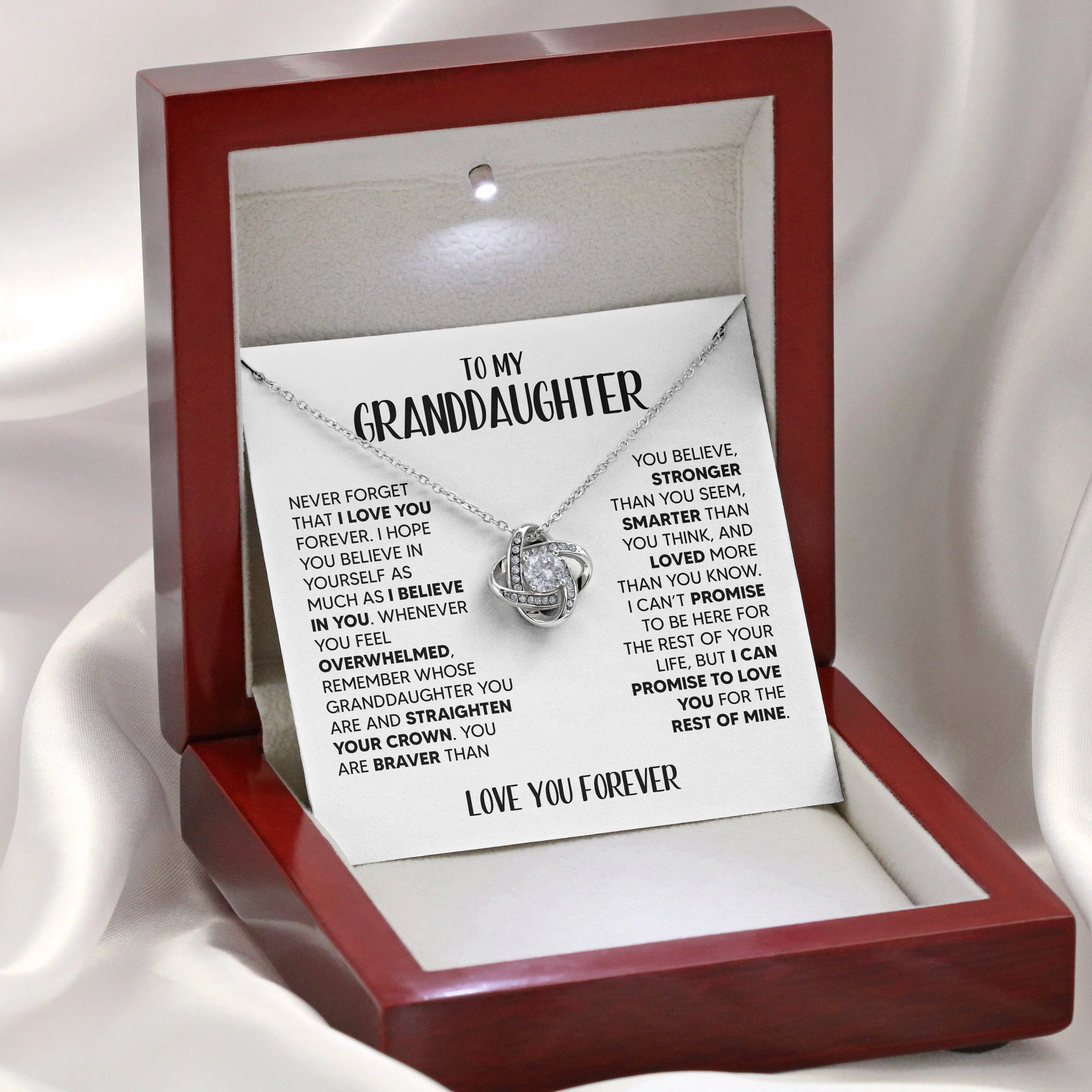 ZIAVIA  |  Vesta Knot Necklace  |  Granddaughter - Image 18