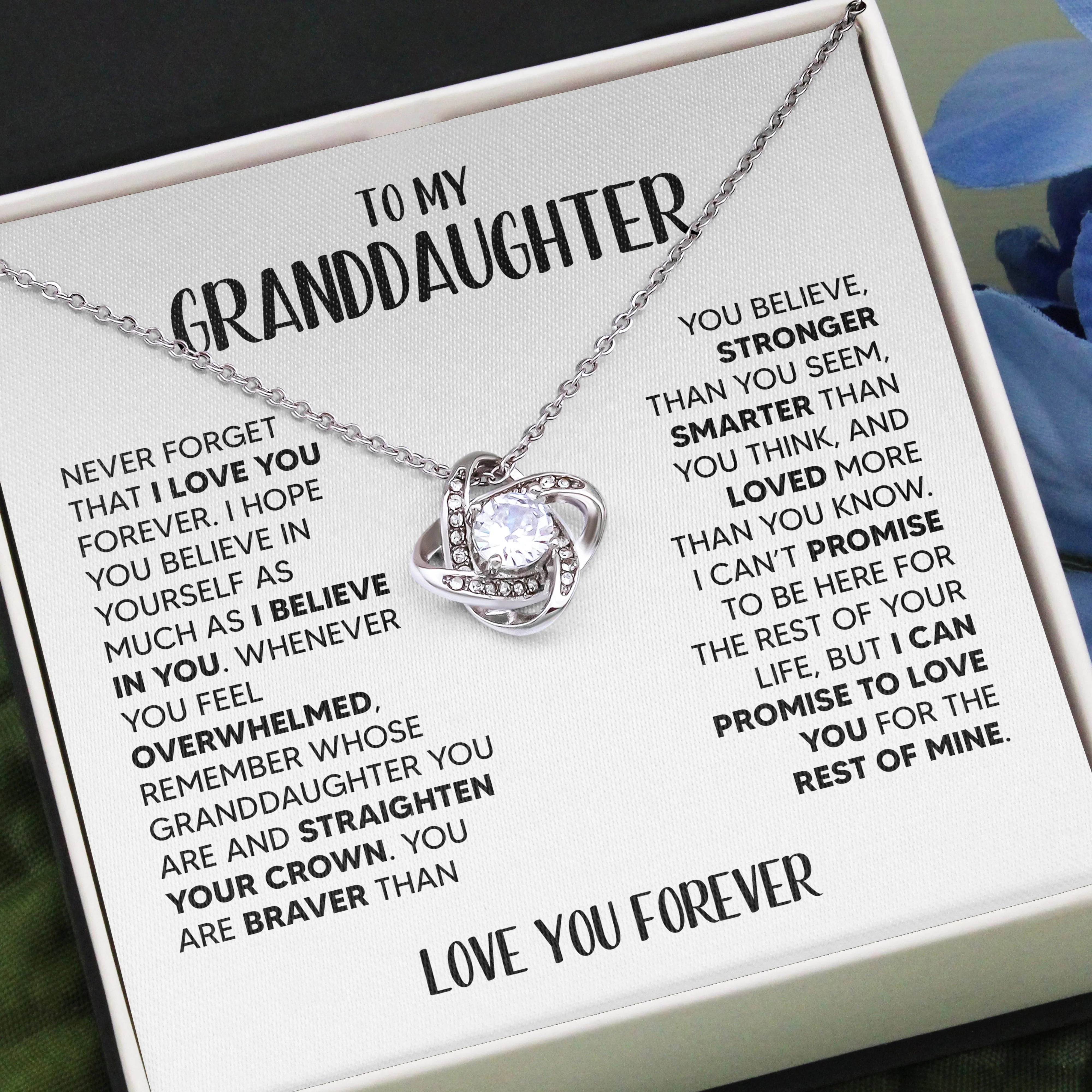 ZIAVIA  |  Vesta Knot Necklace  |  Granddaughter - Image 19