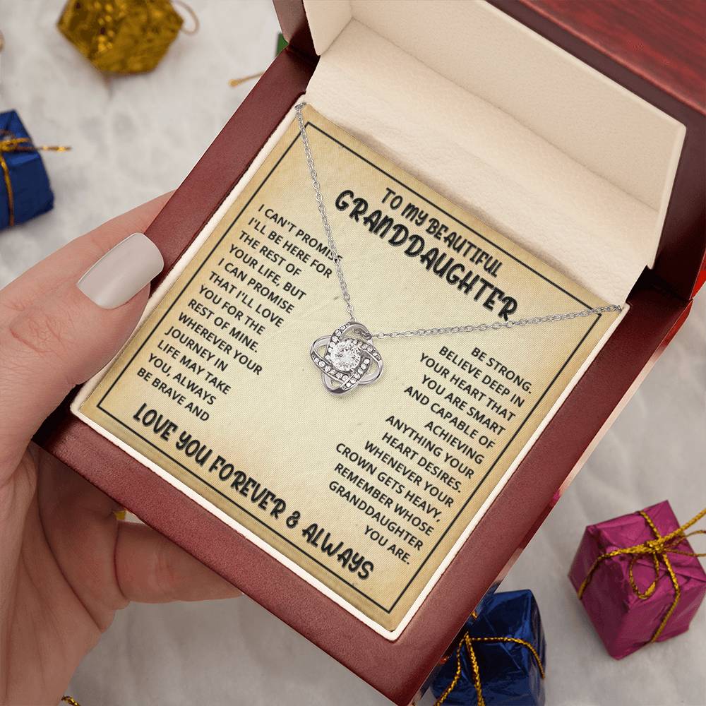 ZIAVIA  |  Vesta Knot Necklace  |  Granddaughter Love You - Image 11