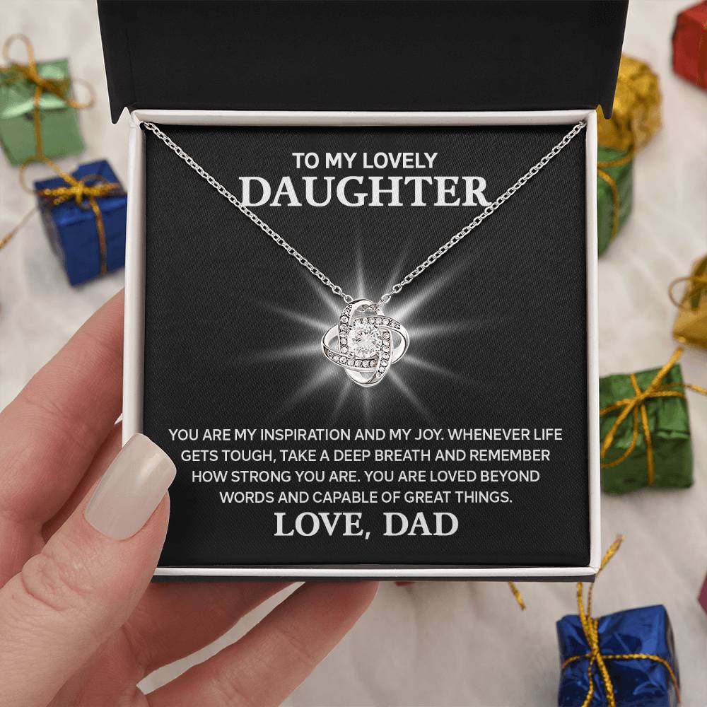 ZIAVIA  |  Vesta Knot Necklace  |  Lovely Daughter - Image 7