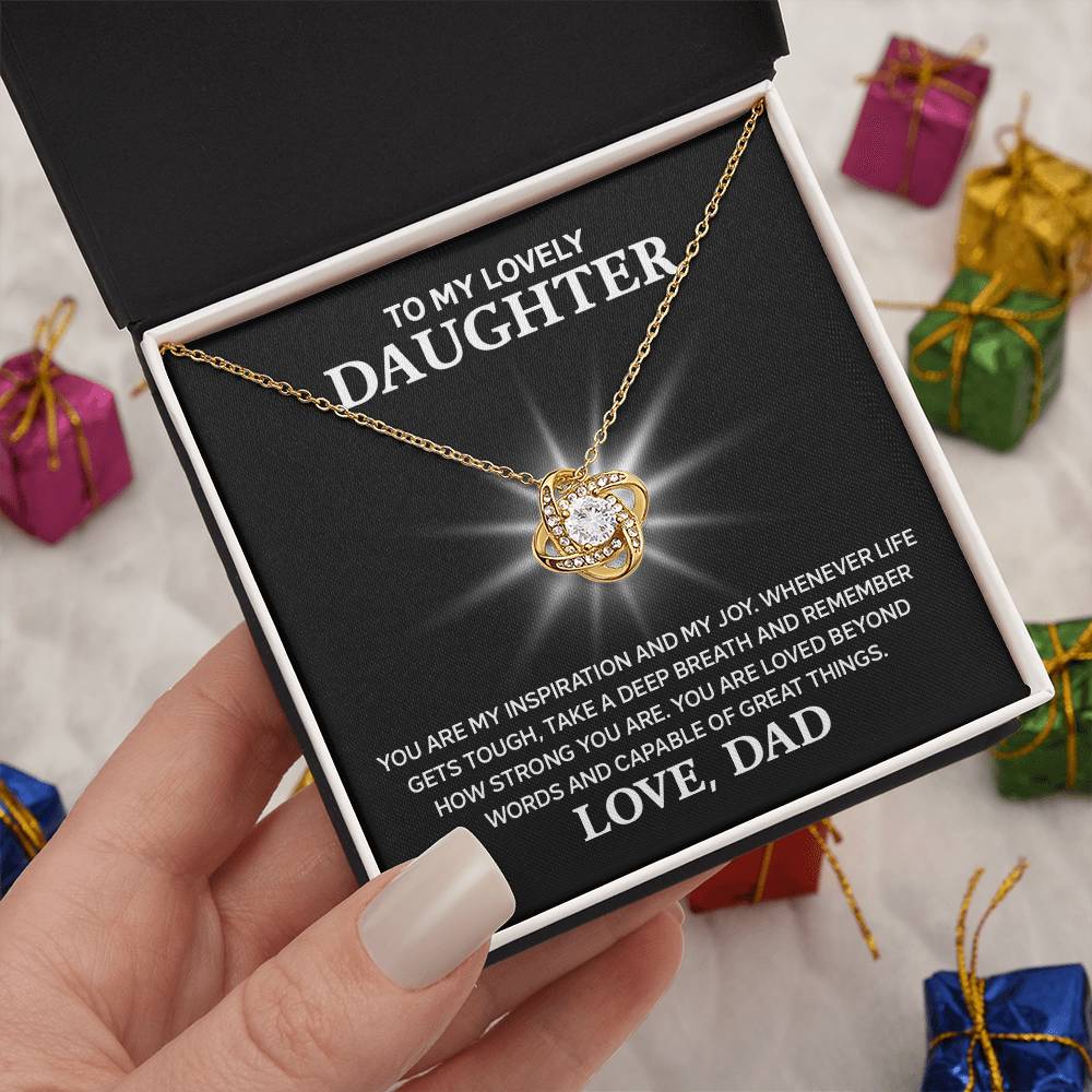 ZIAVIA  |  Vesta Knot Necklace  |  Lovely Daughter - Image 8