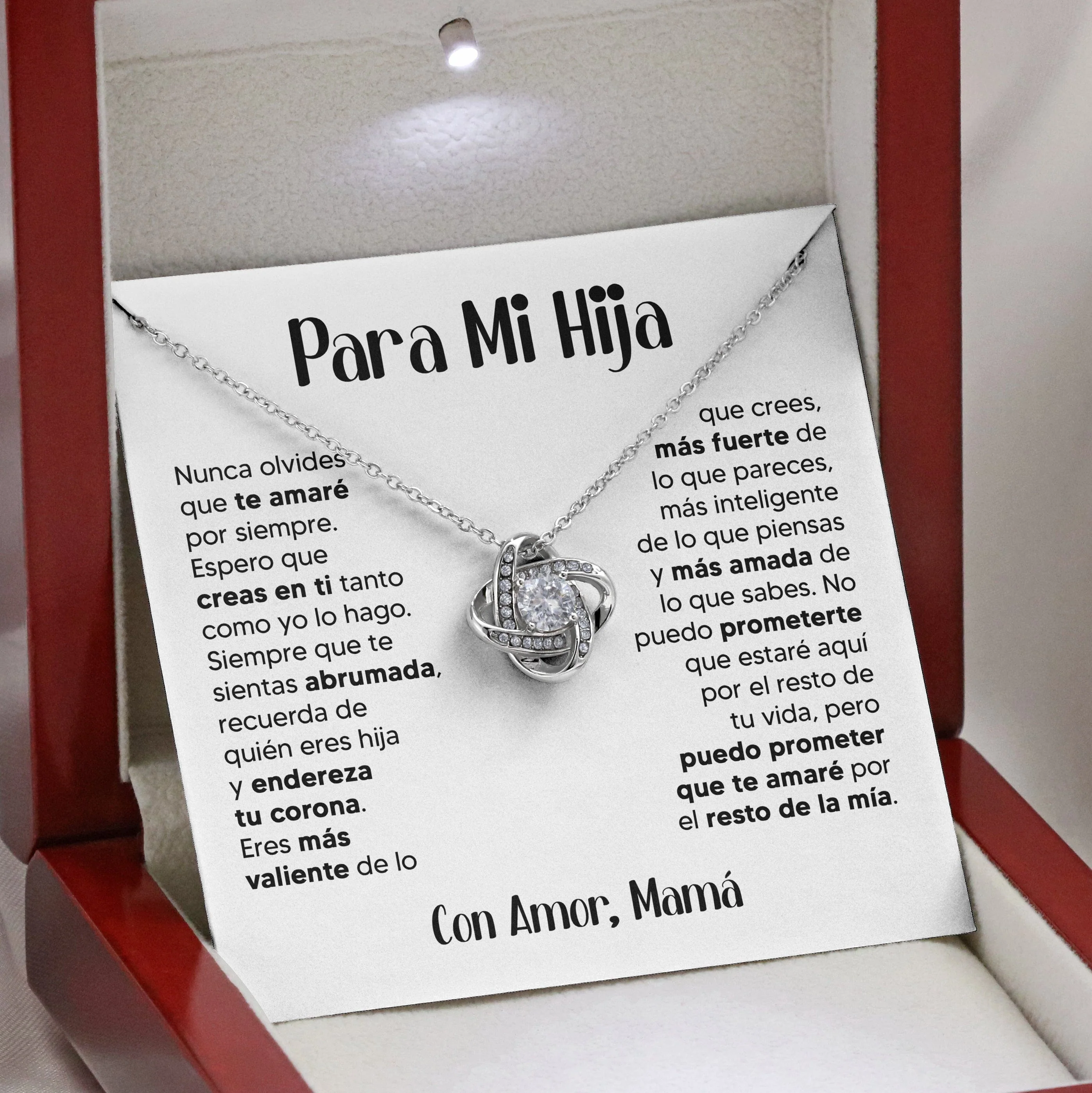 ZIAVIA  |  Vesta Knot Necklace  |  Para Mi Hija - Image 17