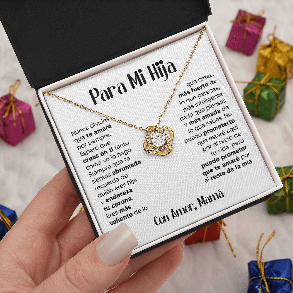 ZIAVIA  |  Vesta Knot Necklace  |  Para Mi Hija - Image 8