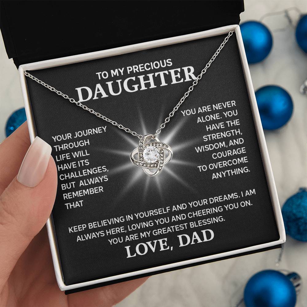 ZIAVIA  |  Vesta Knot Necklace  |  Precious Daughter - Image 7