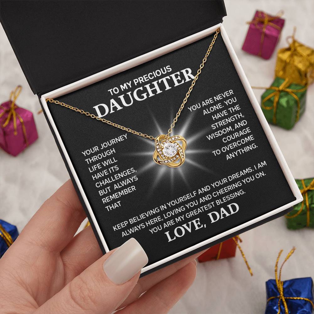 ZIAVIA  |  Vesta Knot Necklace  |  Precious Daughter - Image 8