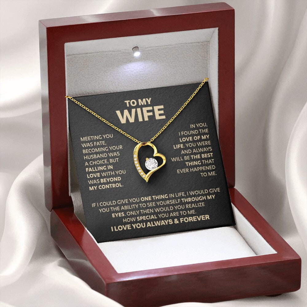 ZIAVIA | Wife Heart Necklace | Meeting you was fate | S - Image 11